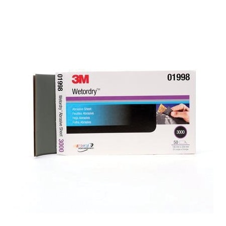 3M WD Sanding Sheet, 50PK 7100028225